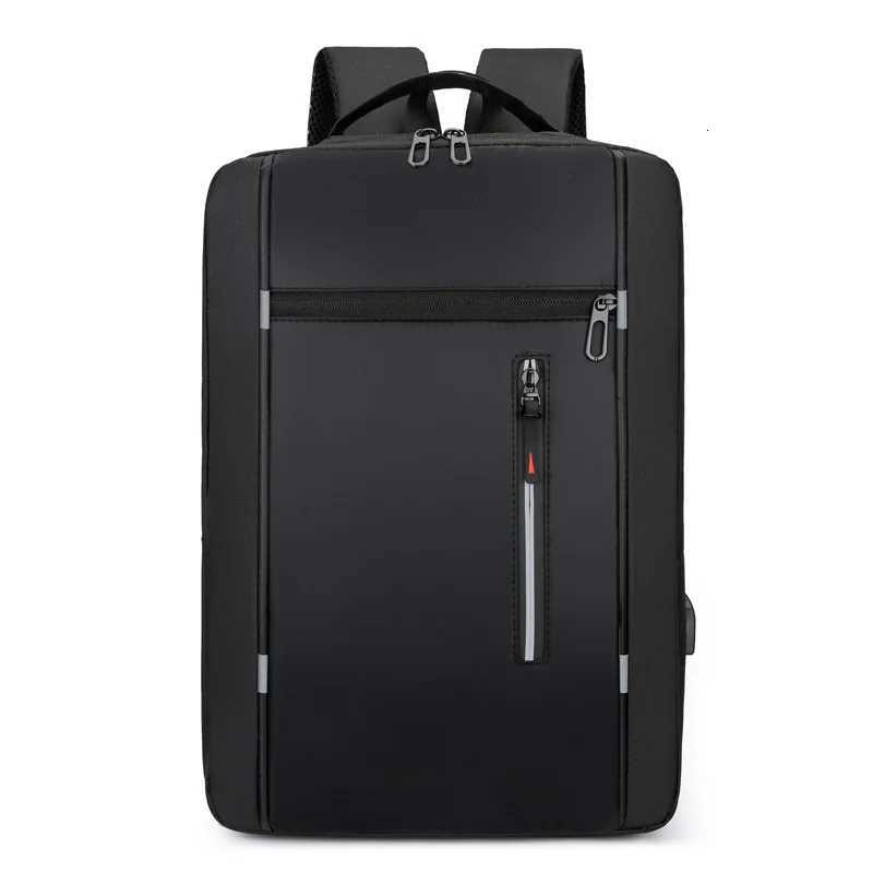 1 Pack 156 Inch Mens Business Computer Bag Multi-pocket High-capacity Usb Charging Work Commuting BackpackW251114