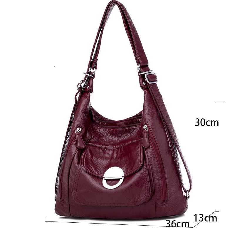 Molihuakai Leather Luxury Handbags women bags designer Multifunction Shoulder Bags for Women 2022 New Travel Back PackW251115