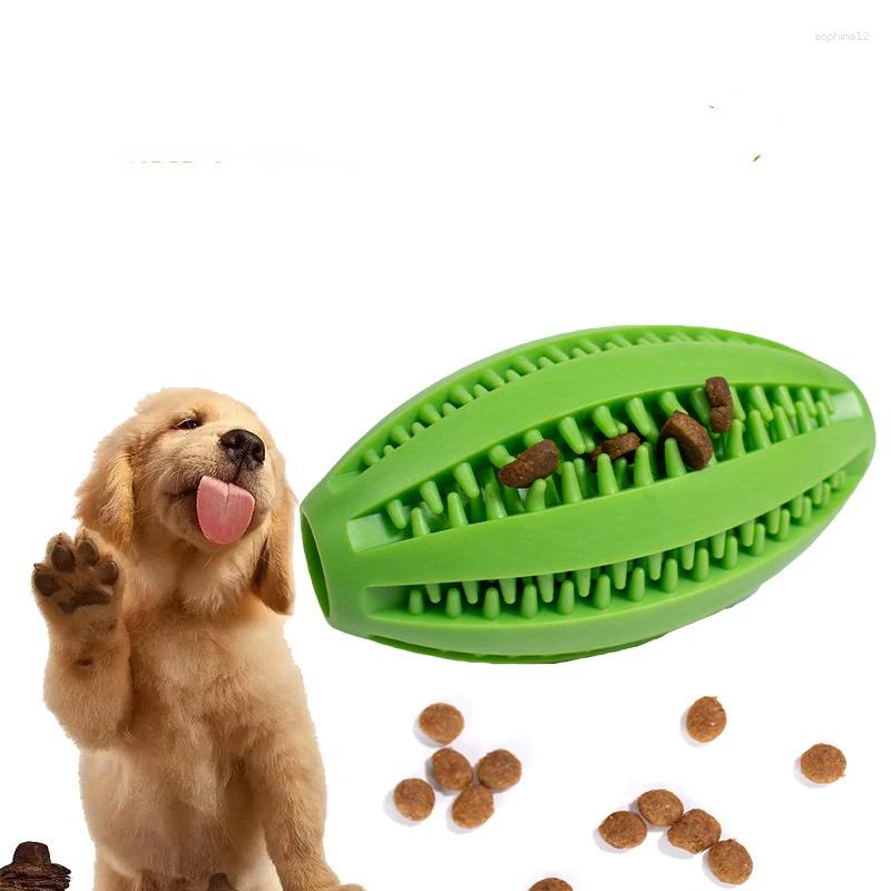Dog Chew Toys 9cm Pet Dog Toy Interactive Rubber Balls For Small Large Dogs Puppy Cat Chewing Toys Tooth Cleaning Indestructible Ball