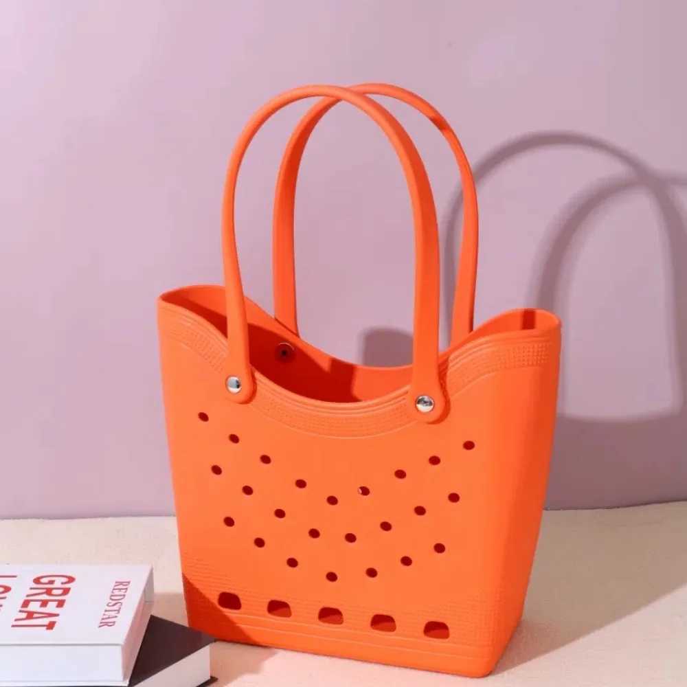 Hole Bag Large Capacity Womens Fashion Handbag Waterproof Pet Bag Beach Storage Bag EVA Outdoor Handbag Camping Bag W250415