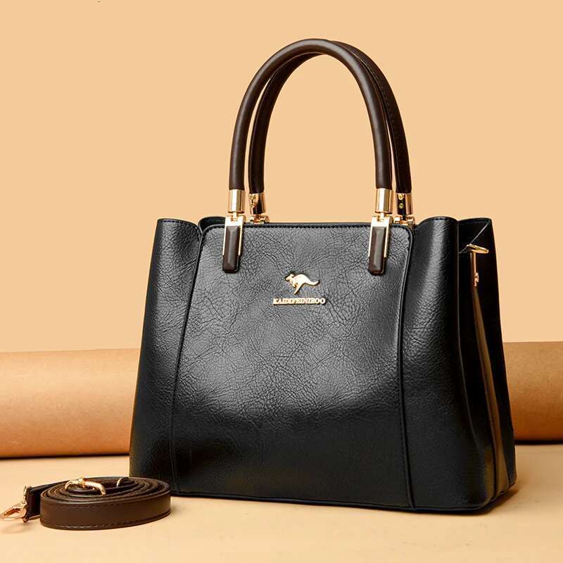 Genuine Handbags Women 2024 Trending Crossbody Shoulder Bags Ladies Branded Tote Bag 100% Cow Leather Casual Sac