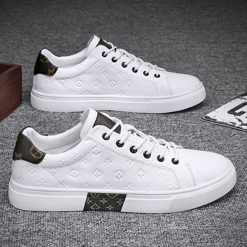 New Free shipping casual shoes men's board shoes flat shoes casual comfortable trendy shoes printed classic