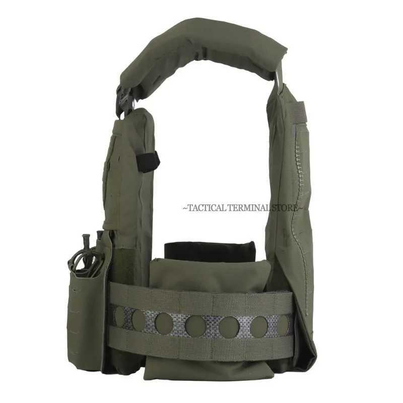 5 FCPC Tactical Vest Ferro Plate Carrier Hunting Portable MOLLE Airsoft Triple Magazine Pouch with Zip On Back Panel Banger XJ251114
