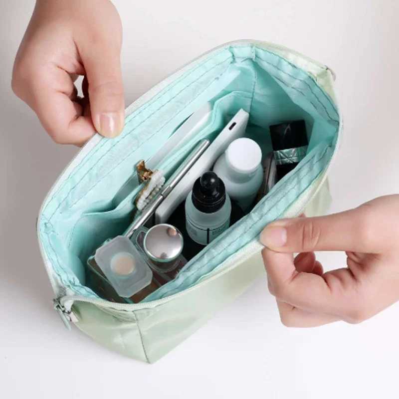 Makeup bag waterproof makeup bag womens travel portable makeup bag multifunctional storage bag wallet makeup bagXJ250415