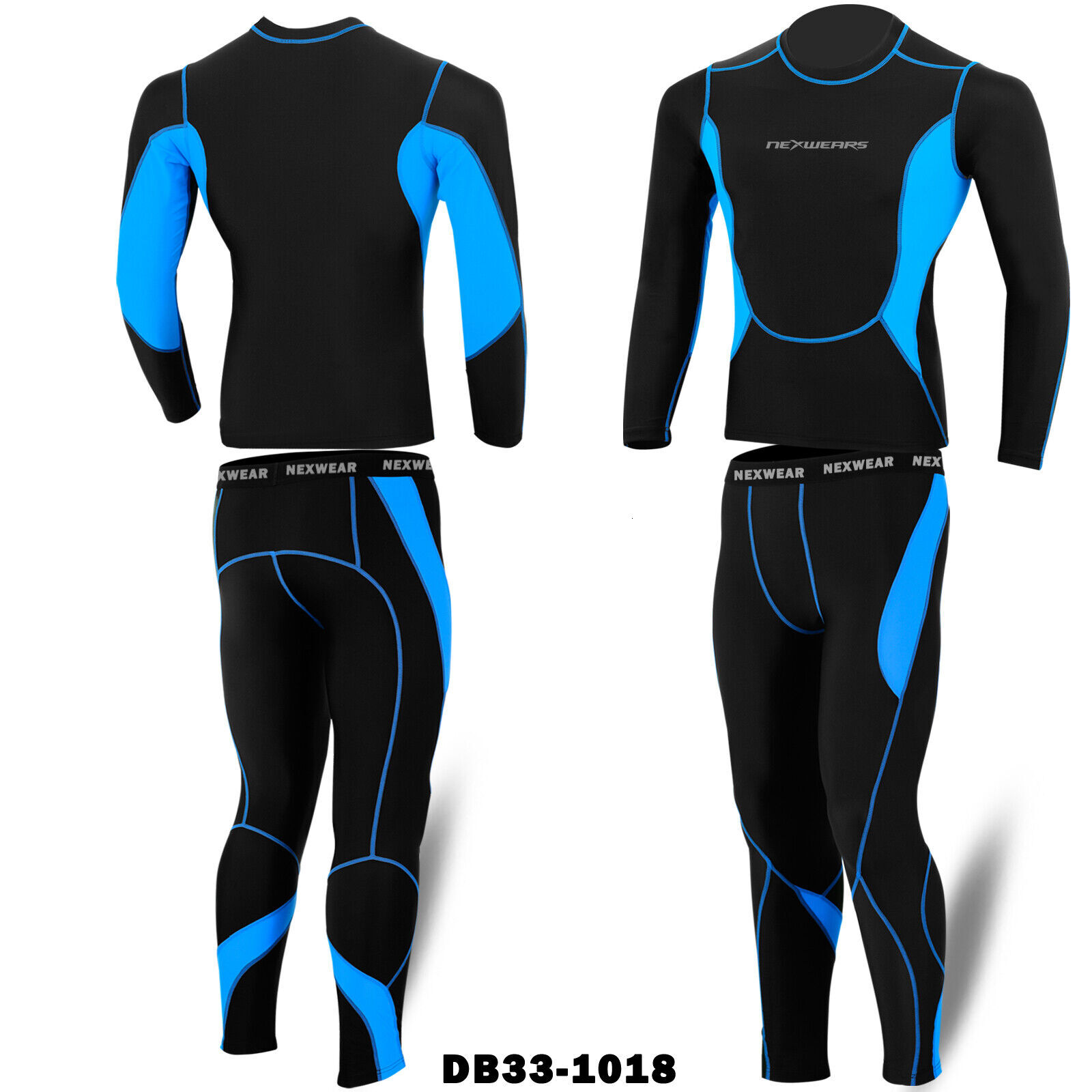 Compression Sports Mens Activewear Suit Cycg Base Layer Tops Under Tights