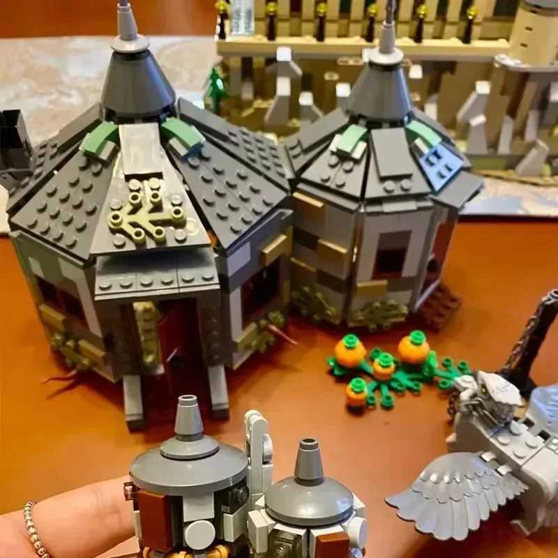 Hagrid Cabin Buckbeak Rescue 496 pieces 75947 building block set for boys and girls childrens toys adult birthday gifts M250415