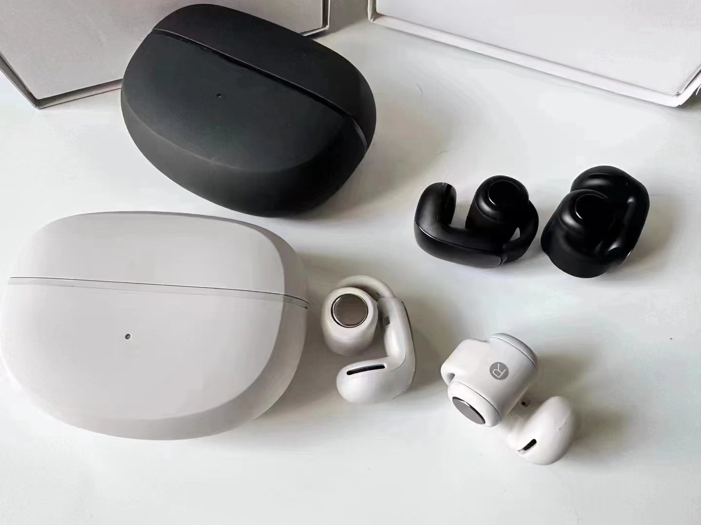 Ultra BS Wireless Bluetooth Earphones Open Earbuds TWS Sports Earphones Ear Hook Space Audio Headphones Touch Control Gaming Headsets