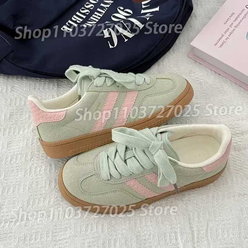 Womens 2025 hot trend casual sports comfortable lace flat tennis breathable jogging shoes Zapatillas De Mujer Y250415