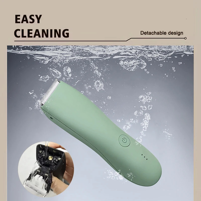 for Men Beard Face and Intimate Trimmer Body Shaver Groomer Ceramic Male Electric Hair Clipper 251111 C260312