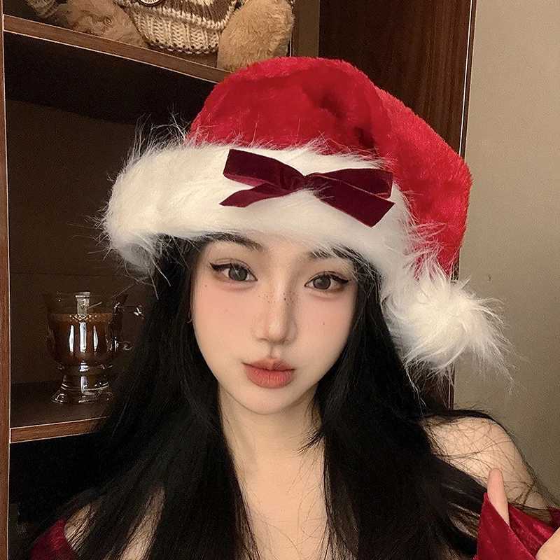 Christmas decorations holiday scene arrangement bow tie Christmas hat decoration adult atmosphere Mixing mode of two products Y251115