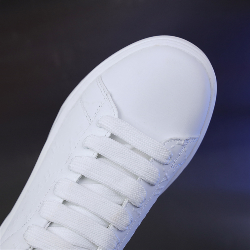 Men's and women's spring and summer new breathable printed little white shoes men's thick sole trend couple board shoes