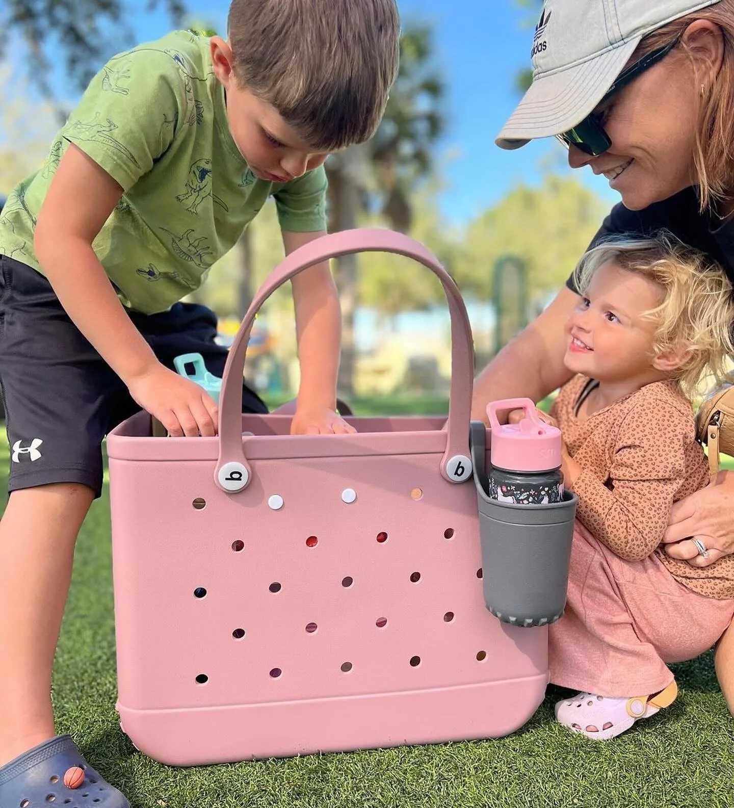 XL Super Large Beach Bag EVA Rubber Waterproof Beach Travel Picnic Storage Basket Womens Shopping Handbag Sac Jelly Handbag W250415