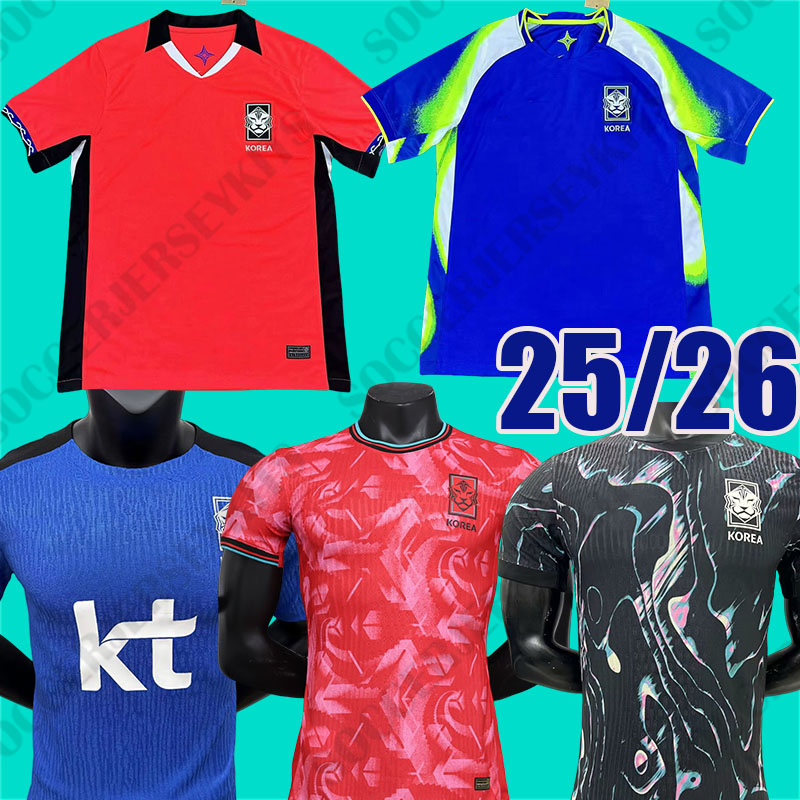 South Korea 2026 soccer jerseys MEN KIDS KIT WOMEN H M SON national team HWANG LEE 25 26 fan player version football shirt 2002 RETRO korea jersey Training uniform