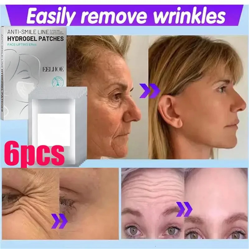 Fine Lines Hydrocrystalline Patch Aging Sagging Facial Skin Deep Nourishment Masks Korea Face Care Products 250414