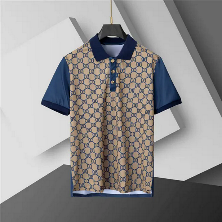 Mens Polo Shirts Designer Shirts Casual Business Work Sports High Street Embroidery Mens Polo T Shirt