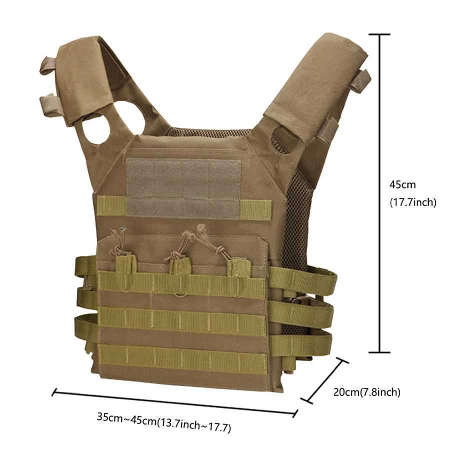 Outdoor Training Vest Multi functional MOLLE Expansion Convenient Training COS Vest Lightweight JPC Vest XJ250730XJ251114