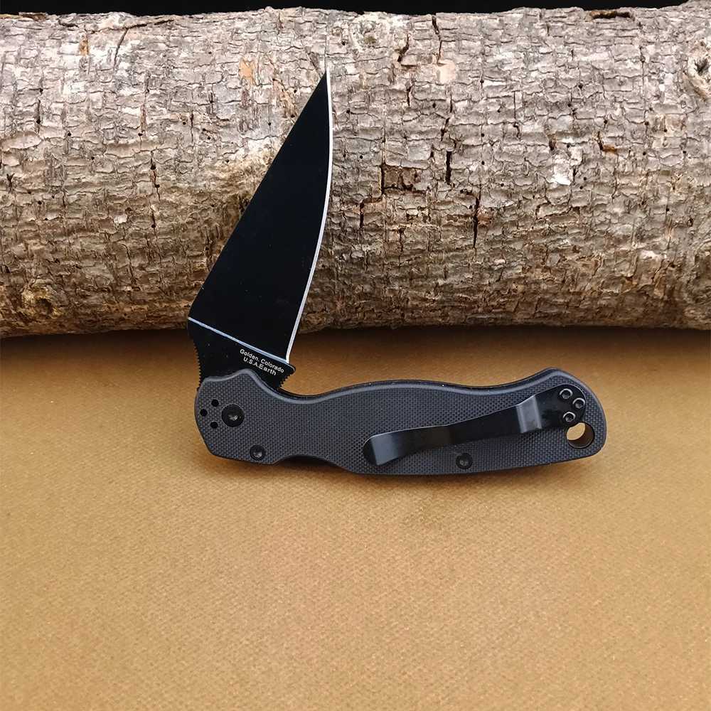 C81 Pocket Folding Knife CPM-S30V Blade G10 Handle Outdoor Military Tactical Survival Knife Hunting Self Defense EDC Tool Z250415