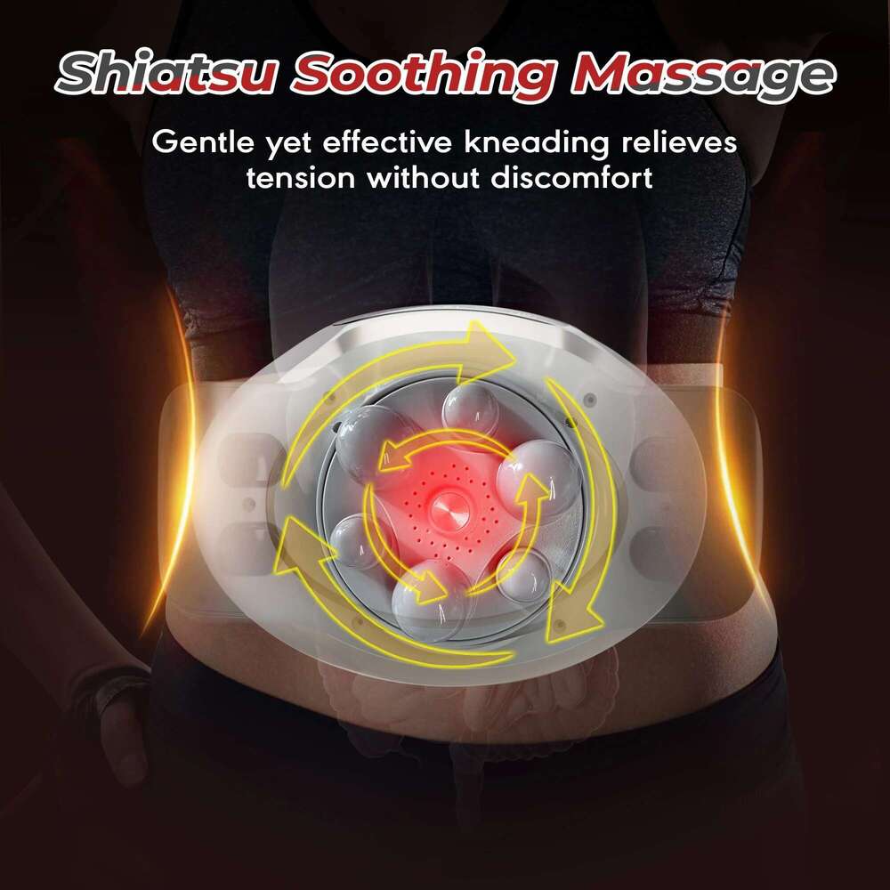 Electric Abdominal Massager,Multi-Use Belly,Back,Neck,Legs,3 Modes,USB,Professional Massage Device for Home & Office