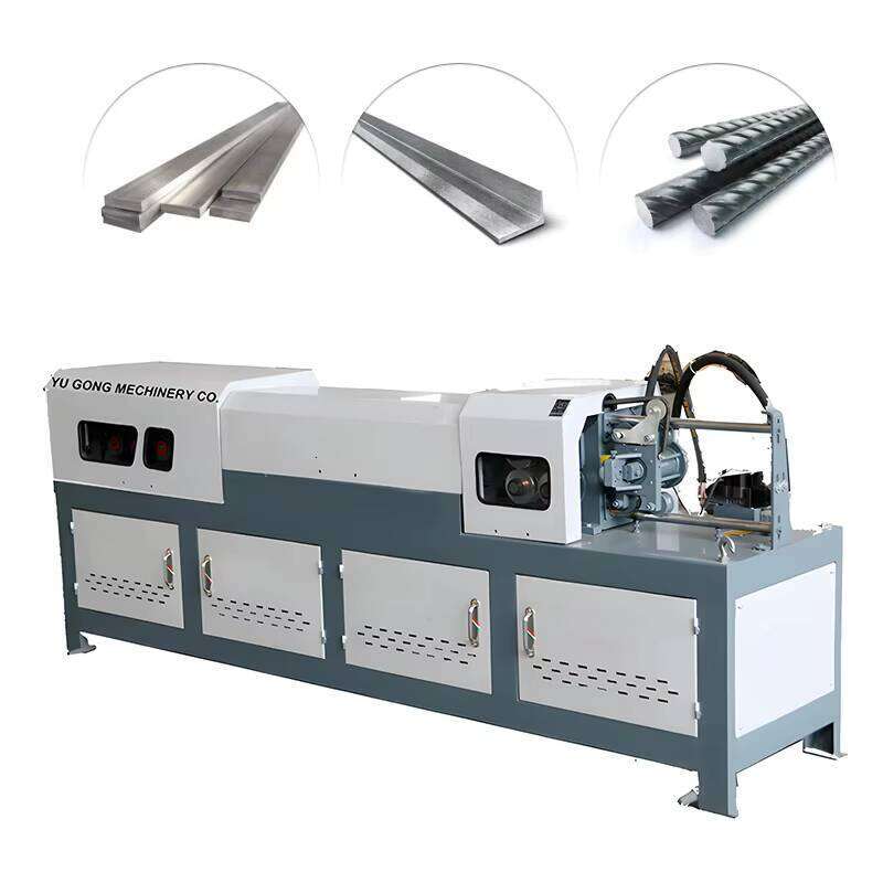 Multifunction Automatic Stirrup Square Tube Angle Steel Straightening Machine