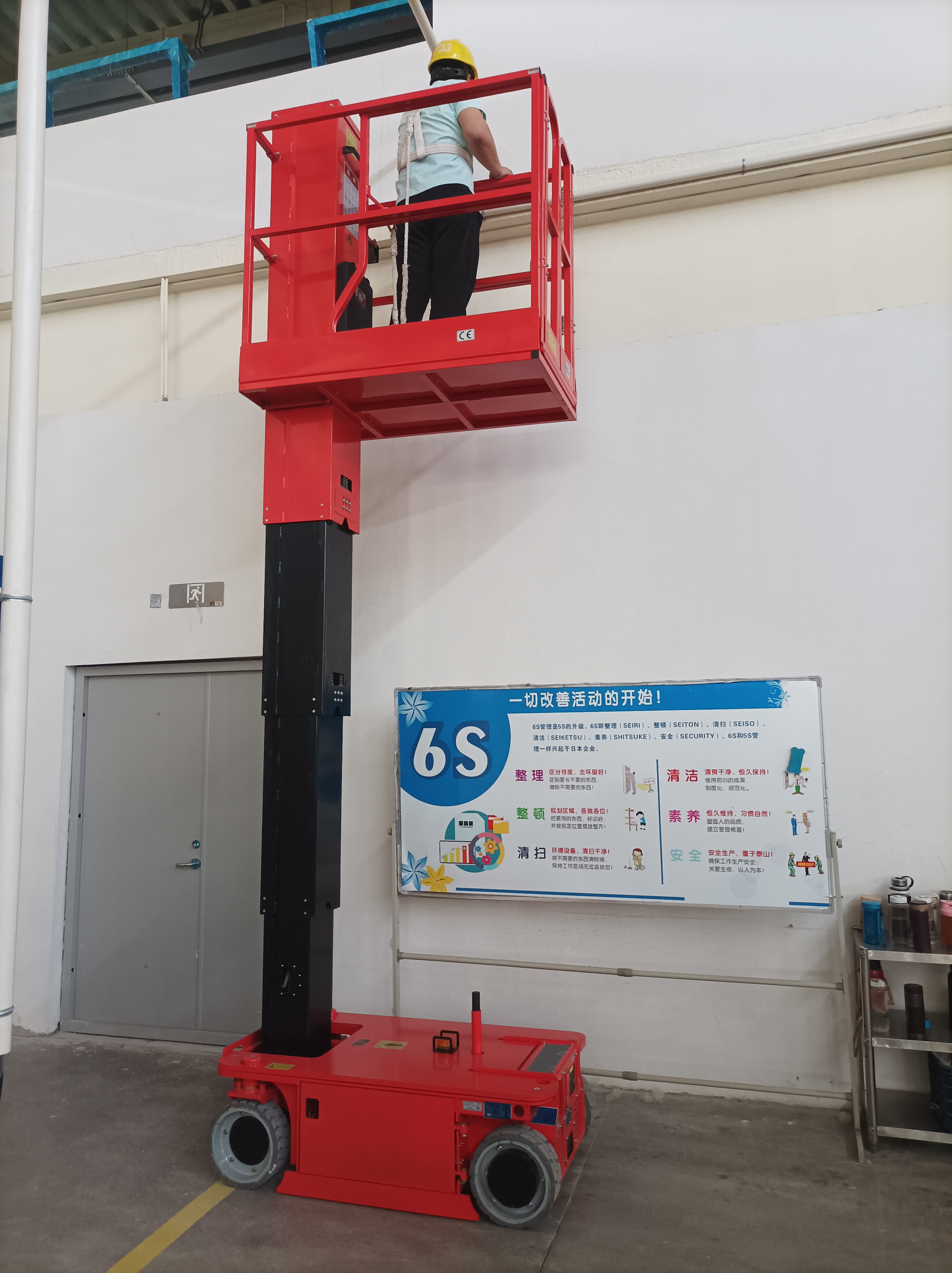 100kg 200kg Electric Telescopic Hydraulic Ladder Manual Aluminum Lift