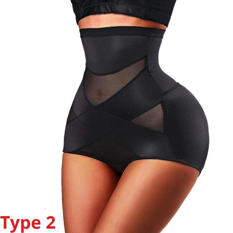 CXZD Women High Waist Trainer Body Shaper Panties Tummy Belly Control Body Slimming Control Shapewear Girdle Underwear 250415