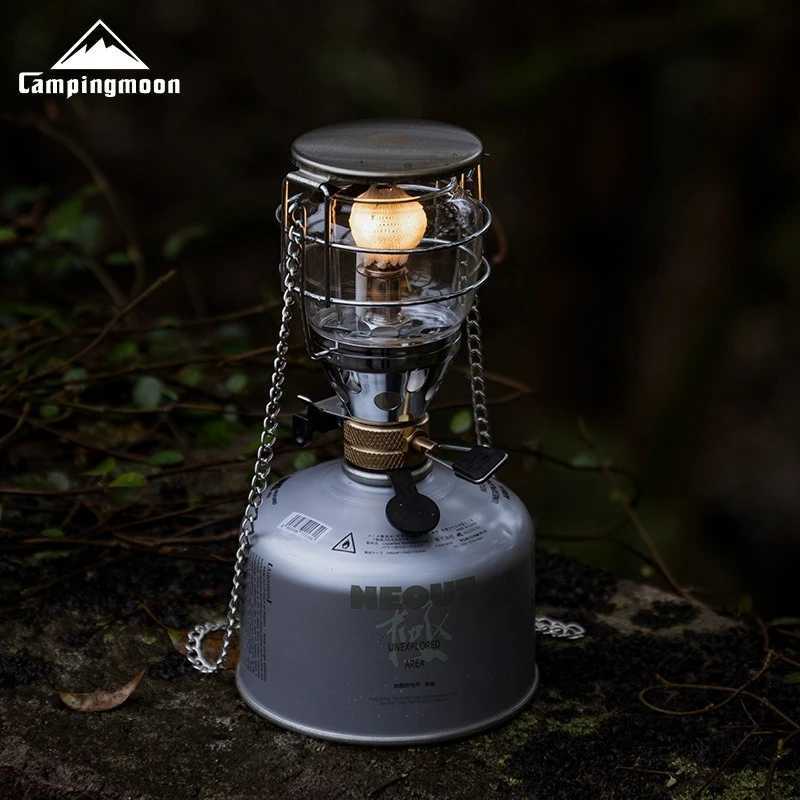 CAMPINGMOON Outdoor Lighting Tent Light Medium-sized Portable Small Lantern Campsite Gas Light M251115