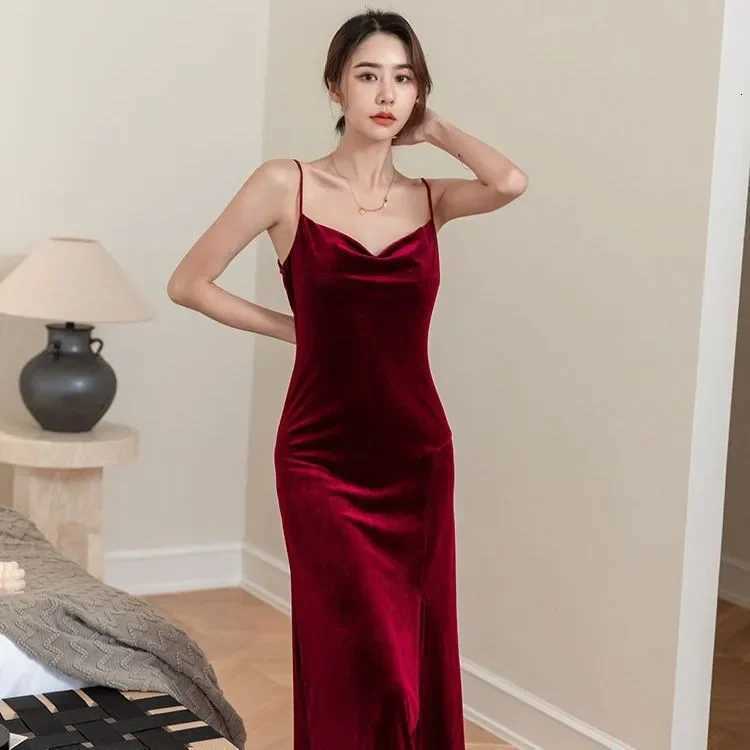 Sexy Lace Bride Wedding Robe Nightdress Set Burgundy Velvet Long Kimono Bathrobe Gown Autumn Winter Velour Homewear Lingerie C251115