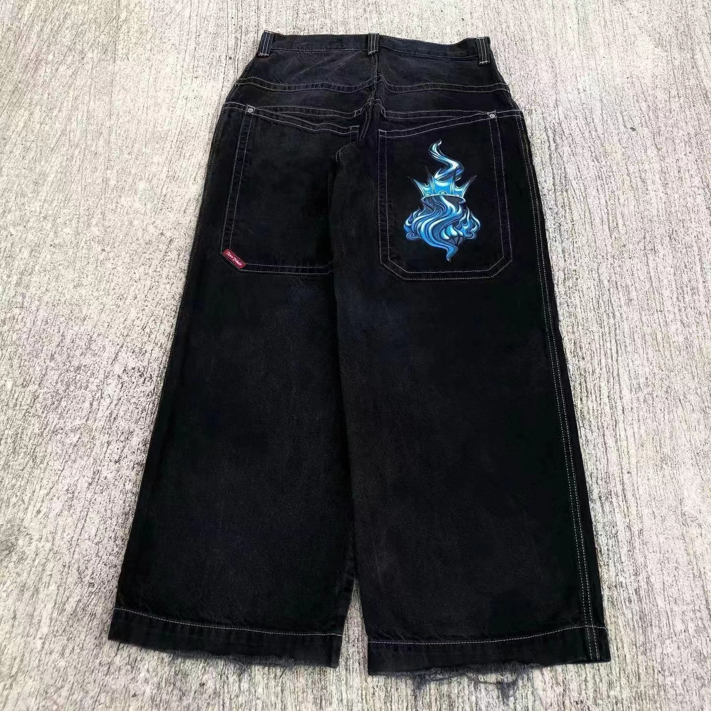 Designer Jeans jnco jeans Men Clothing JNCO Baggy Hip Hop Harajuku High Quality Streetwear Women Aesthetic Wide Leg Pants