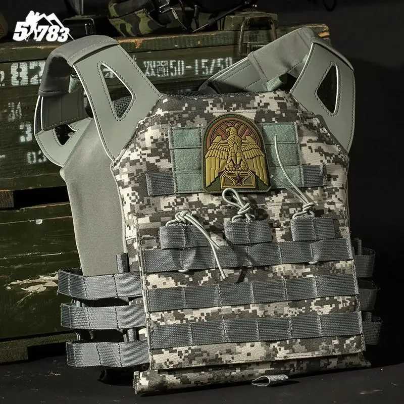 New JPC Tactical Vest Quick Reaction Ontological Vest 1000D Molle Chest Rig Protective Plate Carrier JPC Combat Gear Vests XJ251114