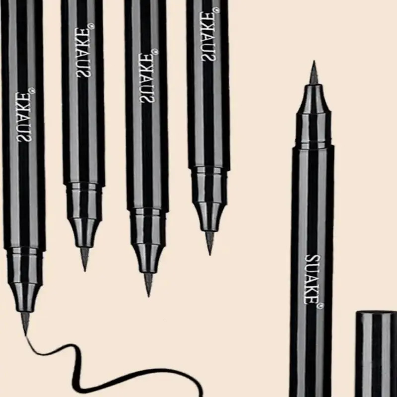 Quick-dry Eyeliner Pencil Makeup Long Lasting Smooth Matte Eye Liner Waterproof Anti Smudge Liquid Eyeliner Pen Eyes Cosmetics 250414