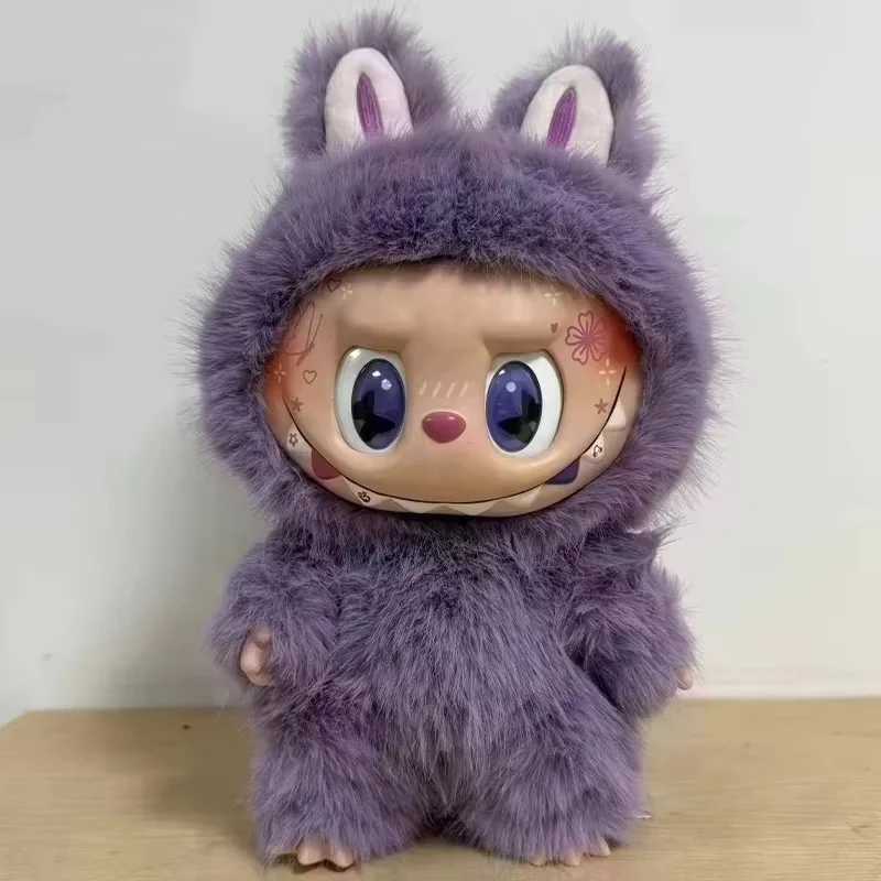 2025 New 38cm Zimomo Labubu Creative Change Doll Diy Digital Vinyl Doll Model Toy Copy Toy Birthday Gift Send to Friends X250415