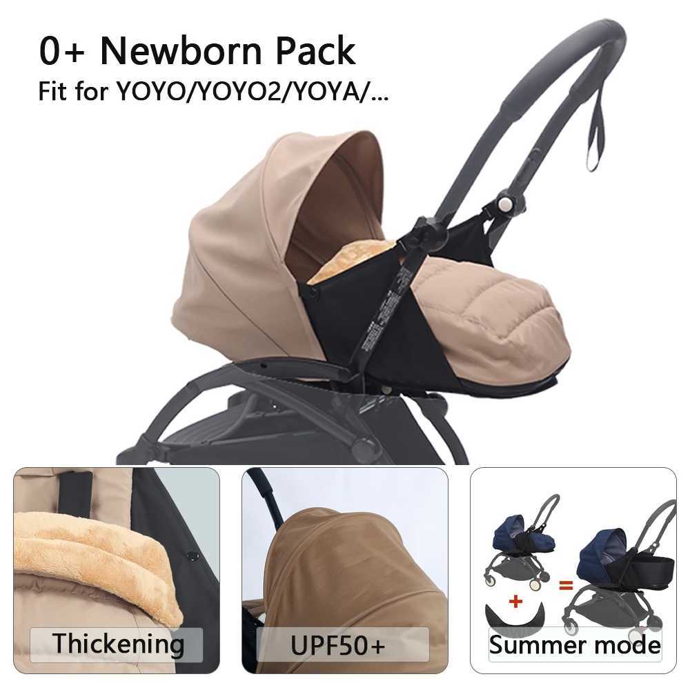 Newborn baby sleep basket with fence 1 1 material for all seasons 0+baby stroller sleep bag Yoyo Yoya stroller accessories X250415
