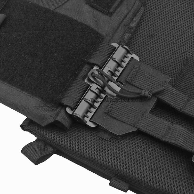 0-Zero Plate Carrier KZ Tactical Vest Lightweight MOLLE Airsoft Gear Quick Release Buckle Outdoor Adjustable Hunting Equipment XJ251114