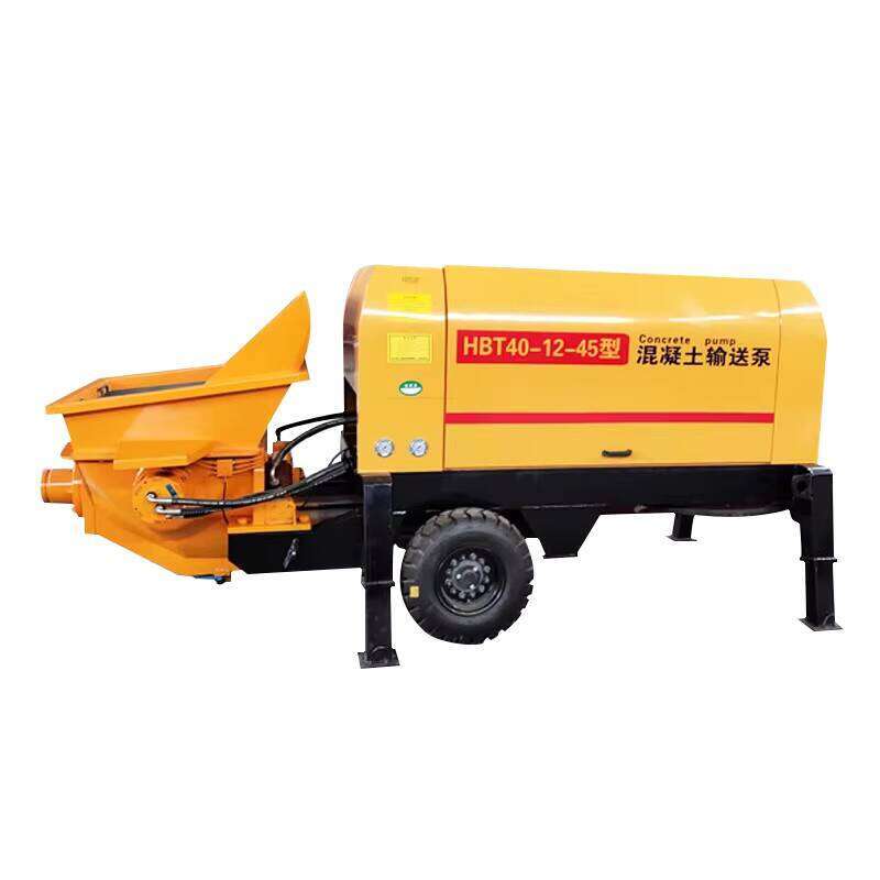 Construction Trailer Concrete Concrete Small Pump Portable Concretes with Mixer and Pump Manufacturers