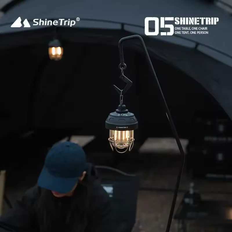 Outdoor Vintage Pendant Light Ultra Long Life Camping Ambient Light Portable Rechargeable Tent Lights Camp Lantern Shine Trip M251115