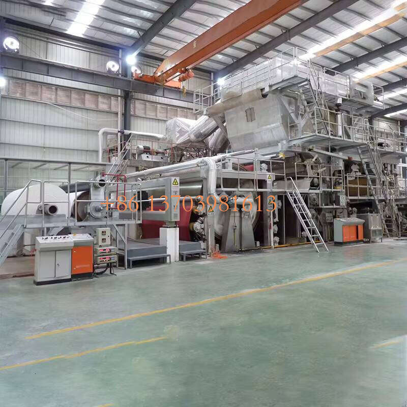 2 Ply Toilet Tissue Paper Manufacturing Machine With Perforation System