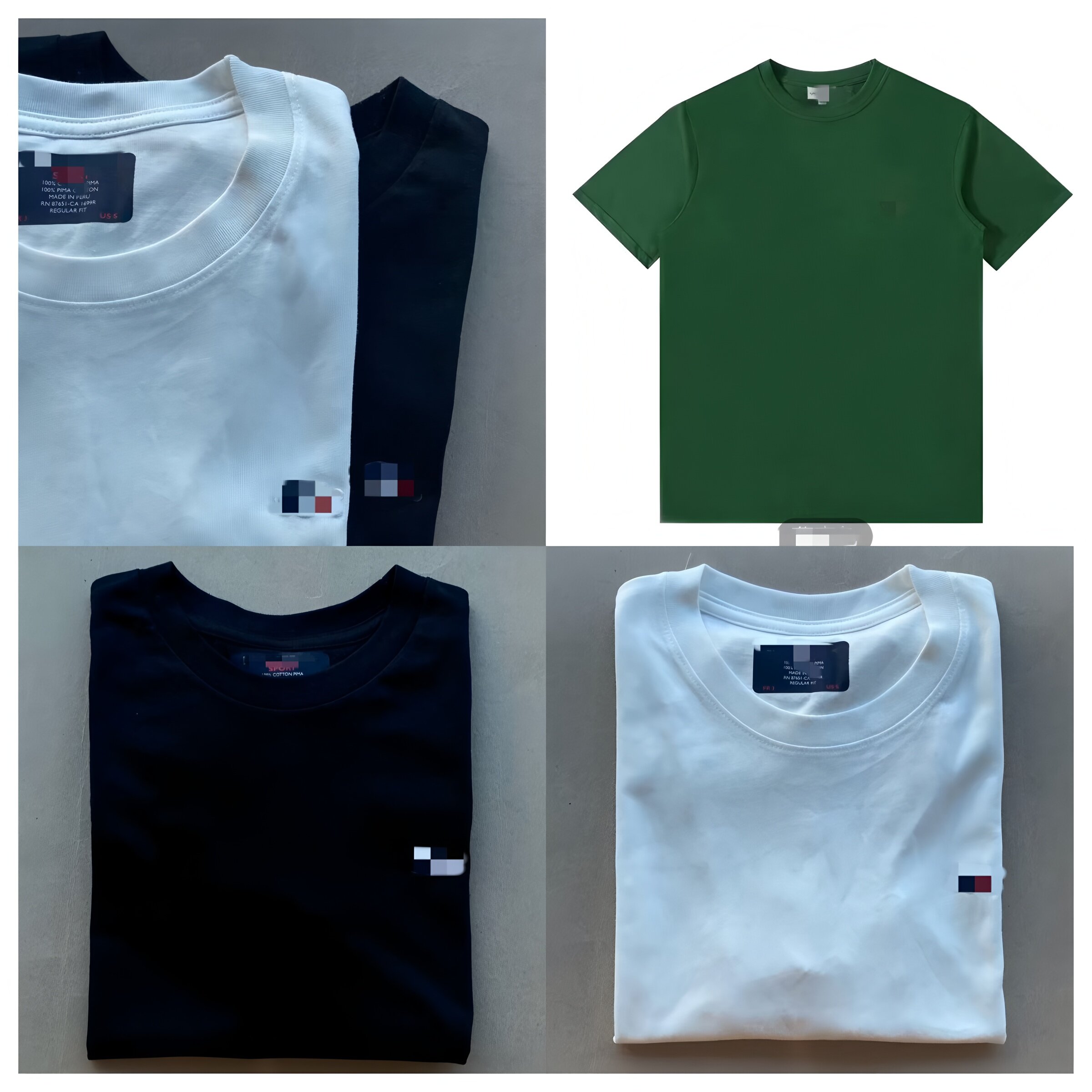 France L Brand Designer Summer Tees T-shirt Pure Cotton Men's Women NEW style