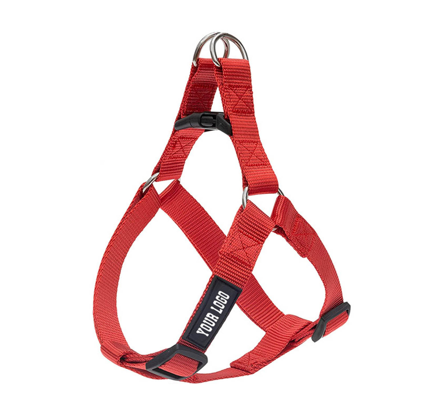 Escape Proof Adjustable Puppy Harness Soft Nylon Webbing Step in Dog Harness for Walking Training Hiking Outdoor