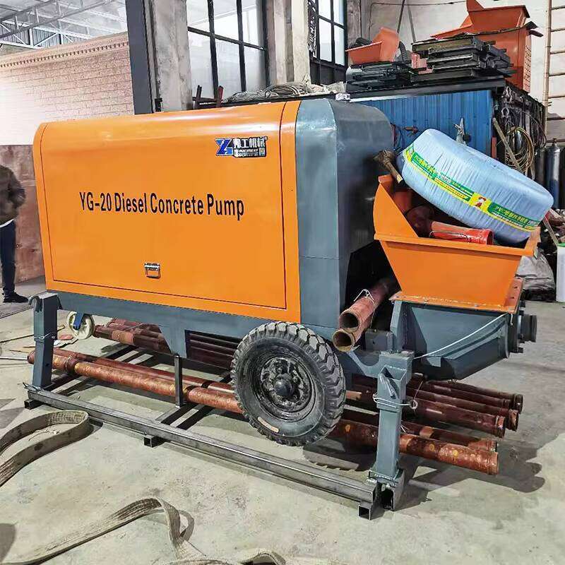 Small Construction Pump Mini Concrete Pump for Sale Mobile Concrete Pump Prices