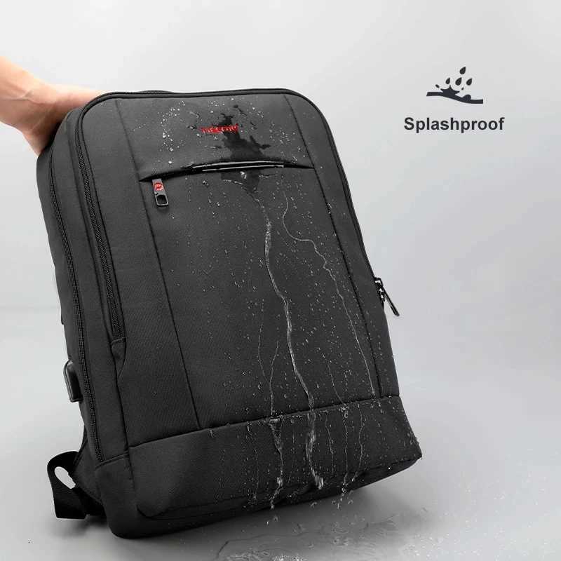 Tigernu Backpacks Men Waterproof 156 Laptop Backpack Male Mochila USB Charging Anti Theft Travel Backpack School Men BackpacksW251114
