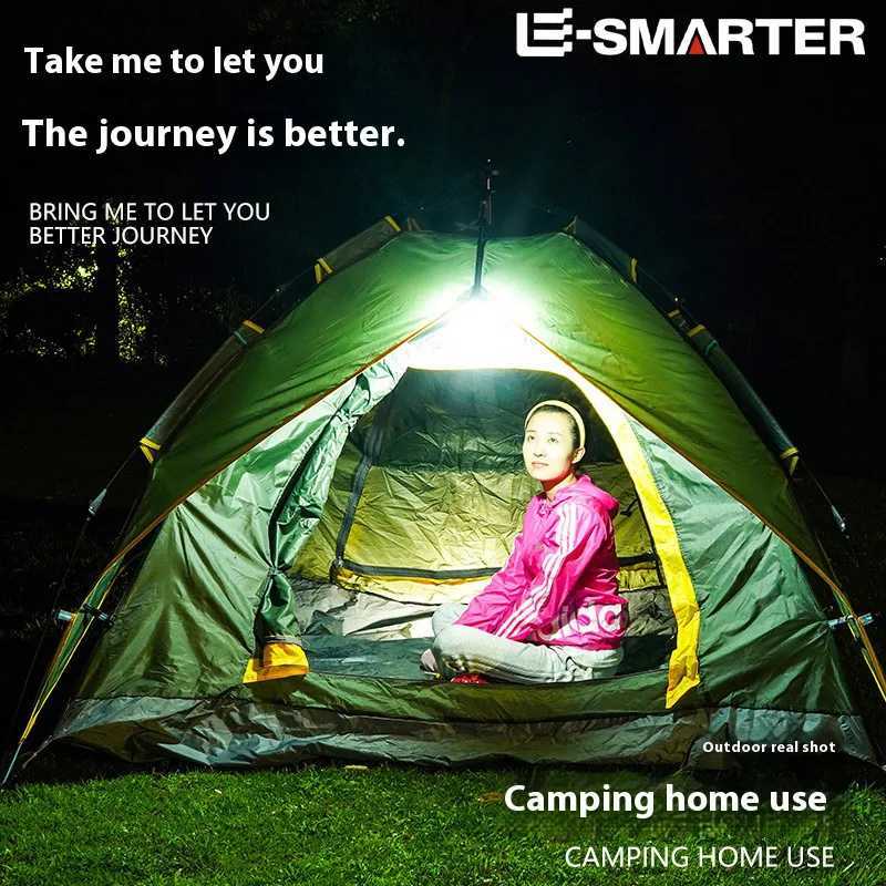 ESMARTER Portable Camping Lanterns Retro Rechargeable Night Lamp 3Color Dimmable Outdoor Waterproof Emergency Fishing Tent Light M251115