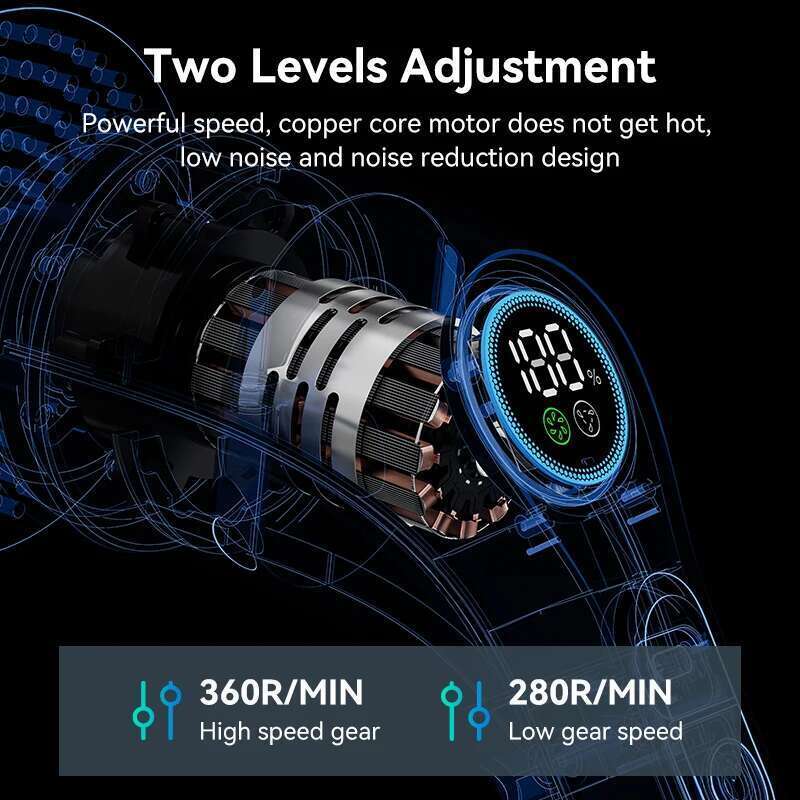 Electric Spin Cordless Shower Cleaning With 7 Replaceable Brush Heads Power Scrubber 2 Gears Clean