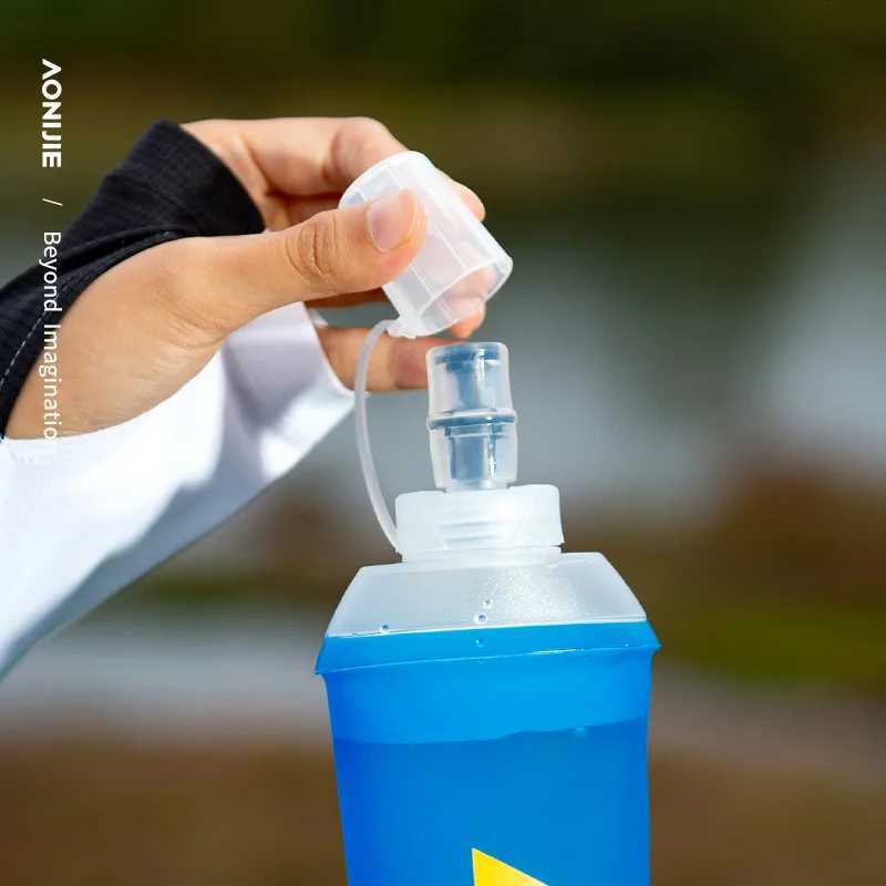 AONIJIE SD71 500ml Outdoor Portable Sports Water Bottle Running Soft Flask Suction Hydration Kettle BPA FreeW251114