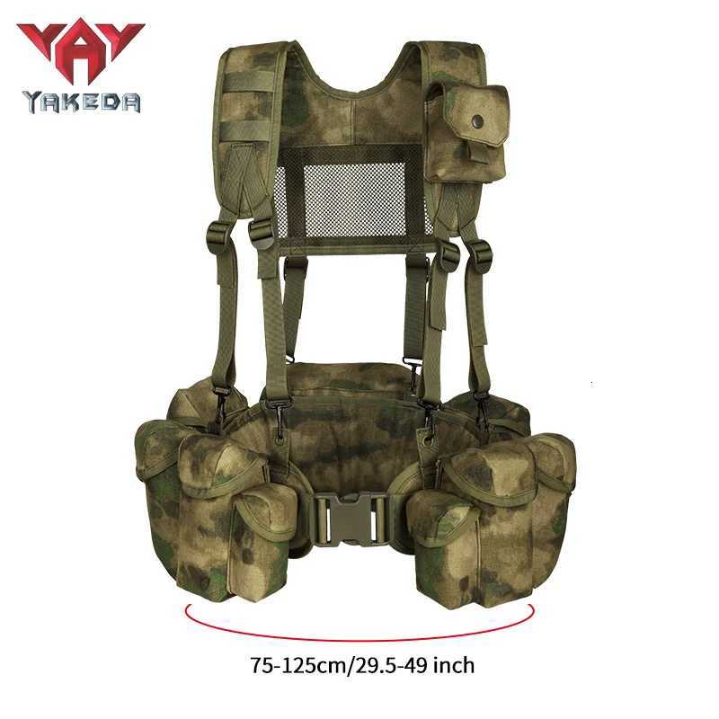 YAKEDA MOLLE system bellyband vest waterproof wear-resistant tear-resistant expandable and detachable XJ251114