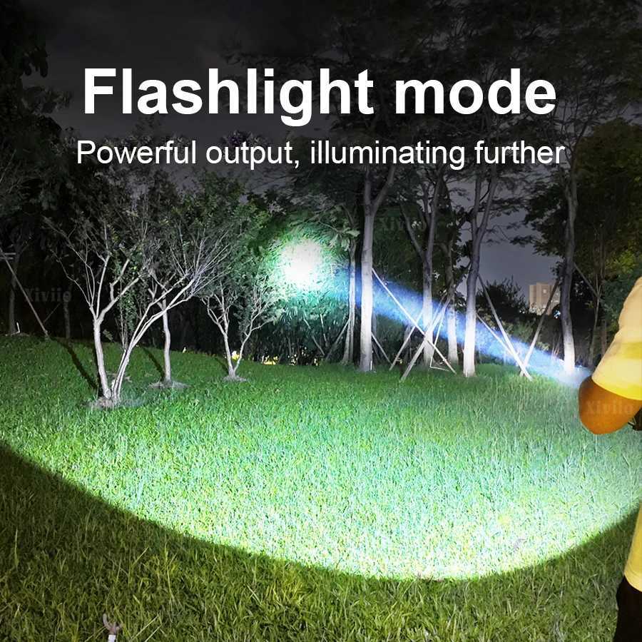 LED Protable Rechargeable Camping Light Tent Chandelier Ultra Long Life Multi-function Flashlight Folding Hand Lamp M251115