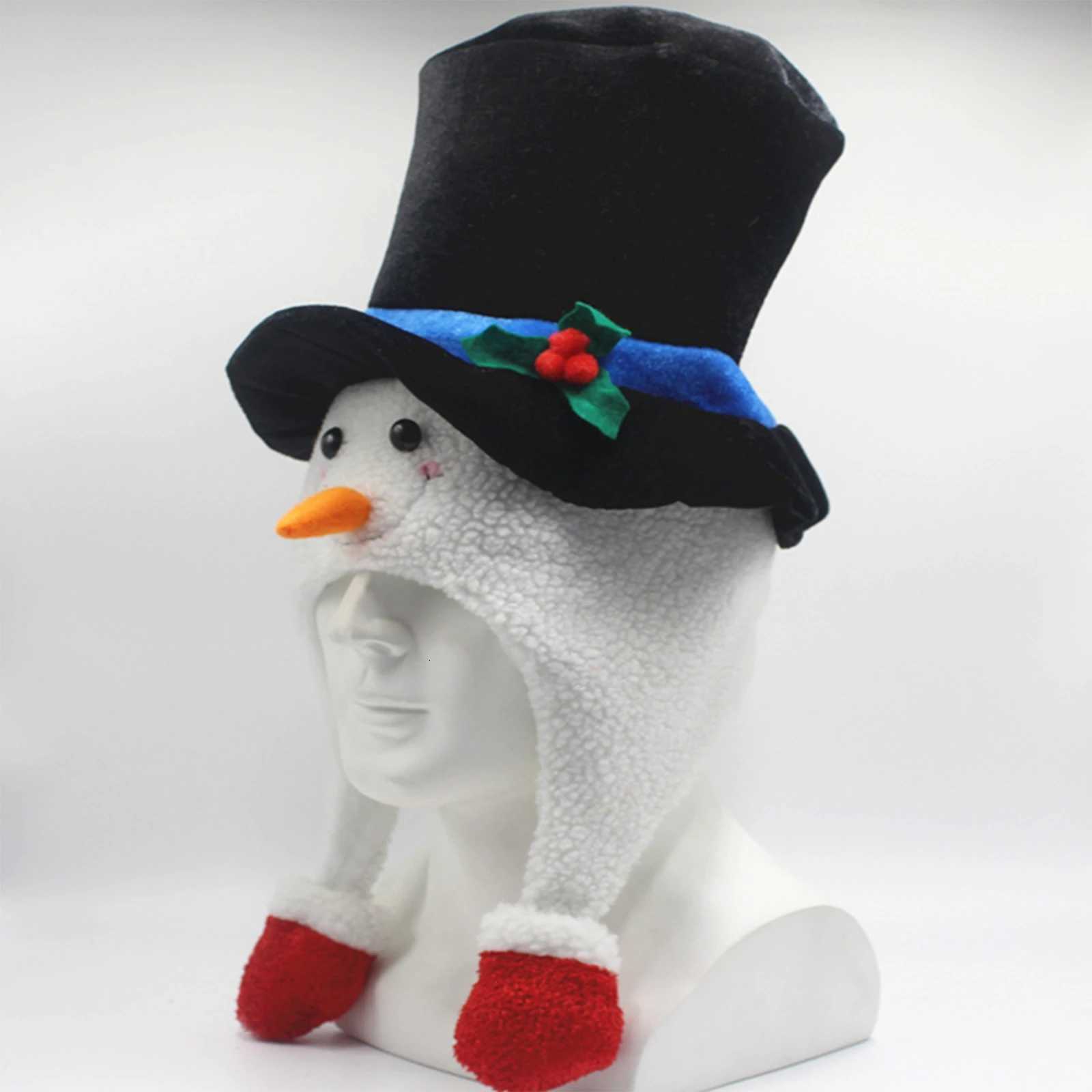 Cute Snowman Creative Hat Party Festival Atmosphere Decoration Hat Photo Props Suitable Gifts For Friends And Family Y251115
