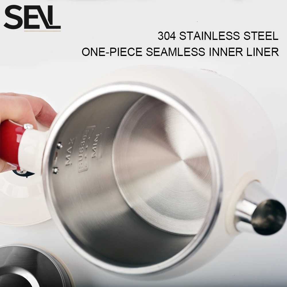 10L Anti-Scald Electric Kettle Seamless Electric Kettle 304 Stainless Steel Household Fast Boiling Kettle for Coffee Brewing Y251114