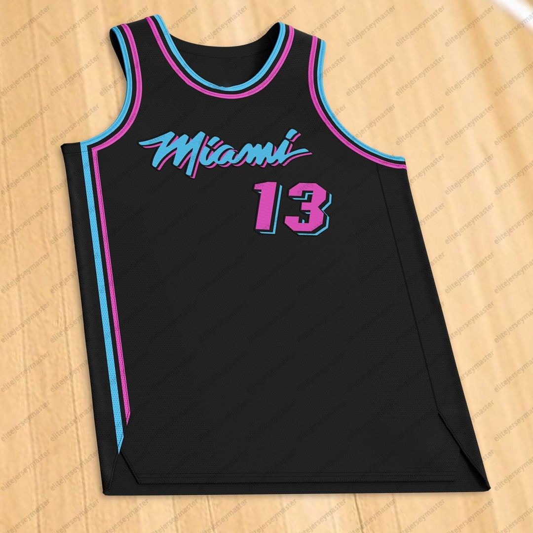 Tyler Herro 14 Bam Adebayo 2025-26 City Jaime Jaquez Jr. Christopher Rozier Wiggins Personalized Customized Basketball Jerseys Custom Any Number Name 