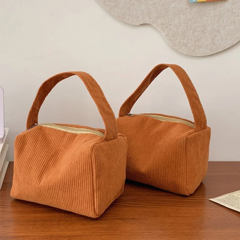 1 piece womens shoulder bag Corduroy casual handbag single shoulder cross body bag womens shoulder bag large capacity Pillow bag 250410