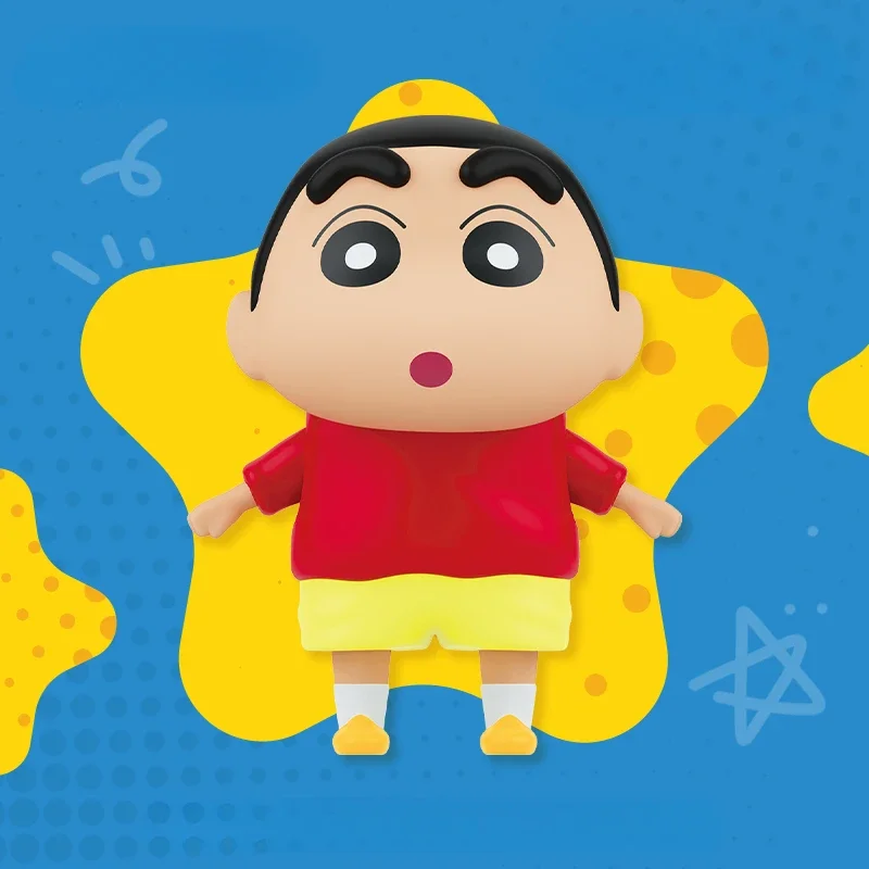 CIMON Licensed Crayon Shinchan Wall Climbing Toy Series 5 Styles Adhesive Dolls with Shinnosuke Nene Kawaii Interactive Play Bulk Stock Kids Birthday 